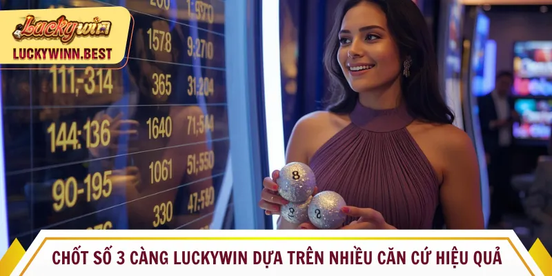 Chốt số 3 càng LUCKYWIN dựa trên nhiều căn cứ hiệu quả