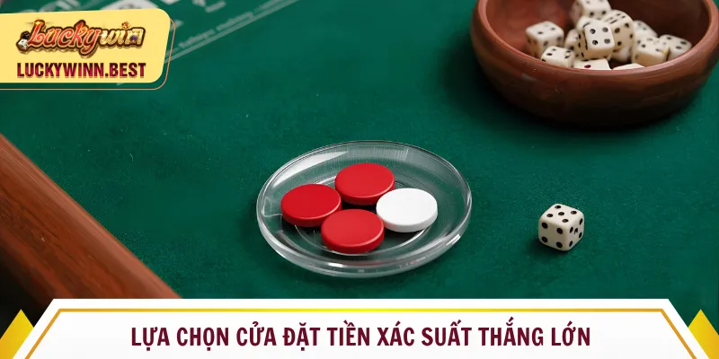 Lựa chọn cửa đặt tiền xác suất thắng lớn