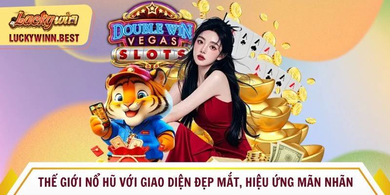 Thế giới nổ hũ với giao diện đẹp mắt, hiệu ứng mãn nhãn 